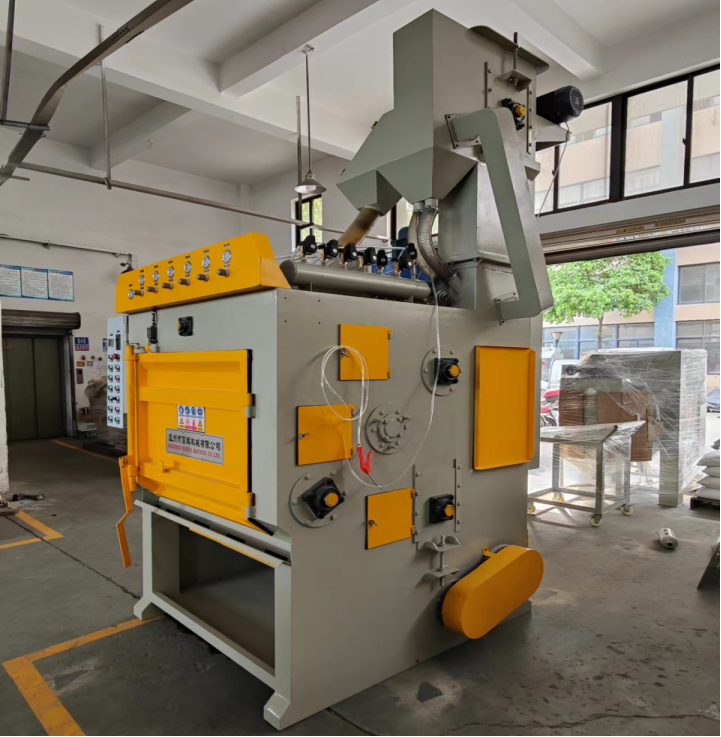 BH-PS100-6T覆帶式自動噴砂一體機